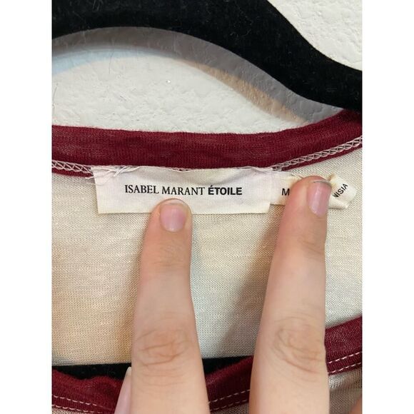 Isabel Marant Etoile Sunset t-shirt red size M - Picture 2 of 5